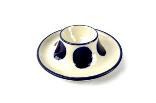 Bunzlau eierdop laag 36X Bunzlau Eierdopjes laag